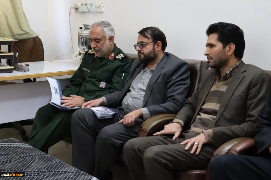 دیدار سردار مهدوی با دانشجویان دانشگاه فرهنگیان خراسان جنوبی / حوزه بسیج دانشجویی دانشگاه فرهنگیان استان خراسان جنوبی افتتاح شد  4
