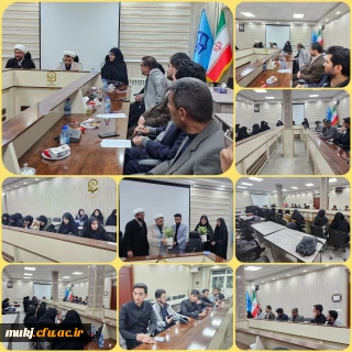 جلسه پرسش و پاسخ رئیس امور پردیس های دانشگاه فرهنگیان خراسان جنوبی با نمایندگان انجمن ها و کانون های دانشگاه