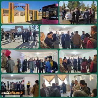 بازدید خبرنگاران و فعالان فضای مجازی در قالب اردوی راویان پیشرفت از مرکز آموزش شهید مدرس دانشگاه فرهنگیان قاین