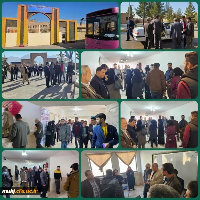 بازدید خبرنگاران و فعالان فضای مجازی در قالب اردوی راویان پیشرفت از مرکز آموزش شهید مدرس دانشگاه فرهنگیان قاین