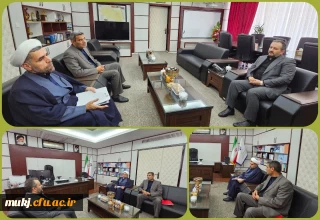 دیدار رئیس امور پردیس های دانشگاه فرهنگیان خراسان جنوبی با رئیس سازمان برنامه و بودجه استان