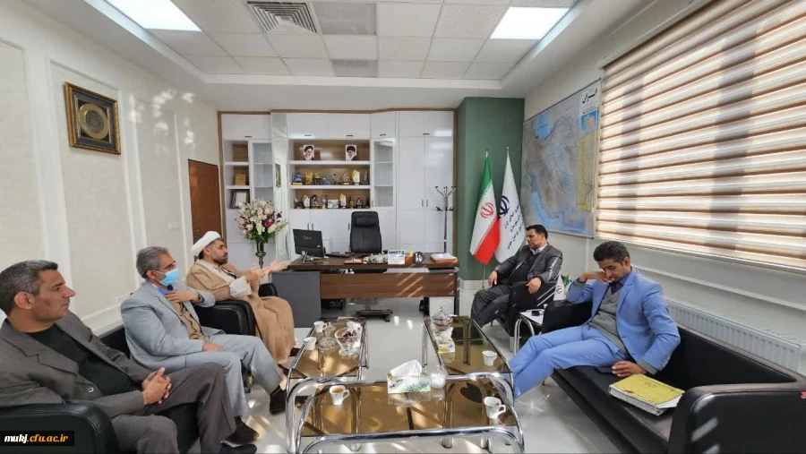 دیدار رئیس امور پردیس های دانشگاه فرهنگیان خراسان جنوبی با مدیرکل دیوان محاسبات استان 2