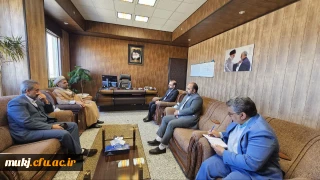 دیدار رئیس امور پردیس های دانشگاه فرهنگیان خراسان جنوبی با مدیرکل دیوان محاسبات استان