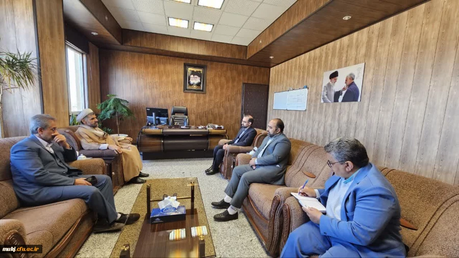 دیدار رئیس امور پردیس های دانشگاه فرهنگیان خراسان جنوبی با مدیرکل دیوان محاسبات استان 2