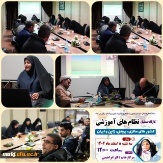 برگزاری کارگاه  توانمندسازی ارتباطات علمی بین المللی در دانشگاه فرهنگیان خراسان جنوبی 