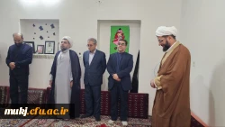 دیدار ریاست دانشگاه فرهنگیان استان با خانواده معظم سردارشهید اسدزاده  3