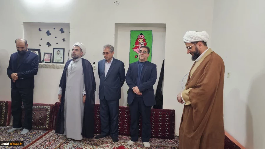 دیدار ریاست دانشگاه فرهنگیان استان با خانواده معظم سردارشهید اسدزاده  3