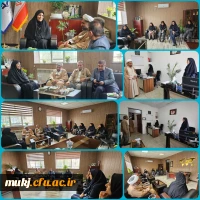 دیدار رئیس دانشگاه فرهنگیان استان خراسان جنوبی با رئیس و پرسنل پردیس امام سجاد(ع) بیرجند  2