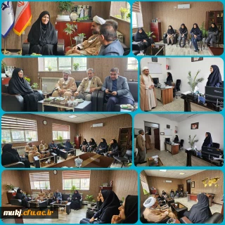 دیدار رئیس دانشگاه فرهنگیان استان خراسان جنوبی با رئیس و پرسنل پردیس امام سجاد(ع) بیرجند 