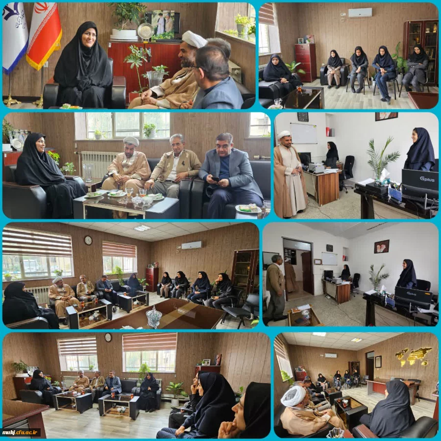 دیدار رئیس دانشگاه فرهنگیان استان خراسان جنوبی با رئیس و پرسنل پردیس امام سجاد(ع) بیرجند  2