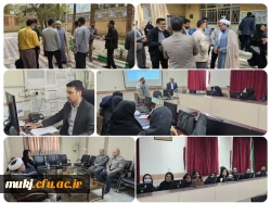 بازدید رئیس امور پردیس های دانشگاه فرهنگیان خراسان جنوبی از روند اجرای پودمان مهارت آموزی در پردیس شهید باهنر  2