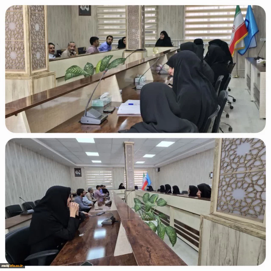 دیدار خانم دکتر میری با کارکنان استخدامی جدید 2