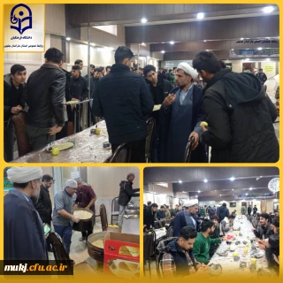 بازدید از سلف سرویس پردیس شهید باهنر و صحبت با دانشجویان 