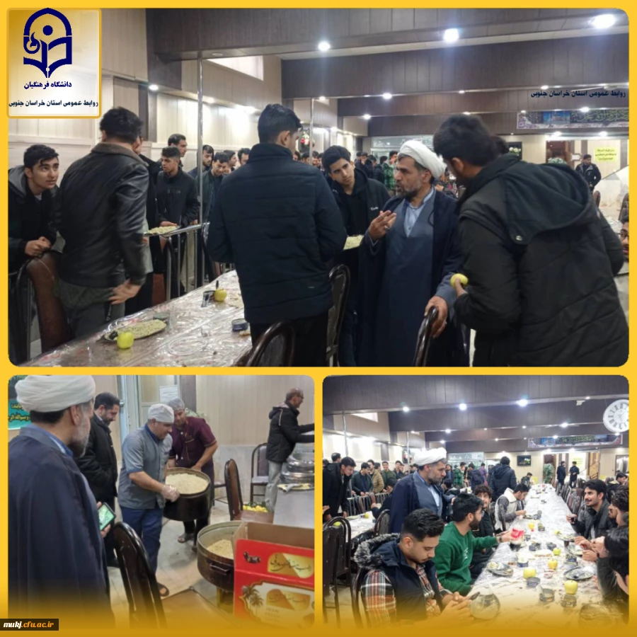 بازدید از سلف سرویس پردیس شهید باهنر و صحبت با دانشجویان  2