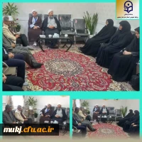 دیدار با حجت الاسلام والمسلمین شاکری امام جمعه شهرستان فردوس 2