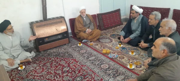 دیدار دکتر اکبری مطلق با حضرت آیت الله اصفهانی 3