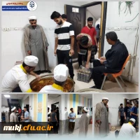 بازدید اکبری مطلق رئیس امور پردیس های دانشگاه فرهنگیان خراسان جنوبی از روند توزیع سحری در ماه مبارک رمضان 2