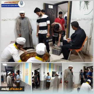 بازدید دکتر اکبری مطلق رئیس امور پردیس های دانشگاه فرهنگیان خراسان جنوبی از روند توزیع سحری در ماه مبارک رمضان