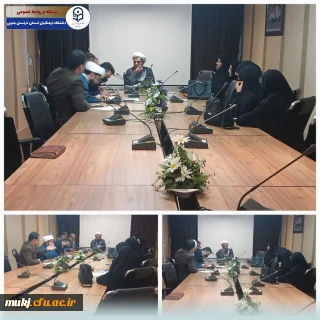 جلسه شورای فرهنگی دانشگاه فرهنگیان استان خراسان جنوبی 