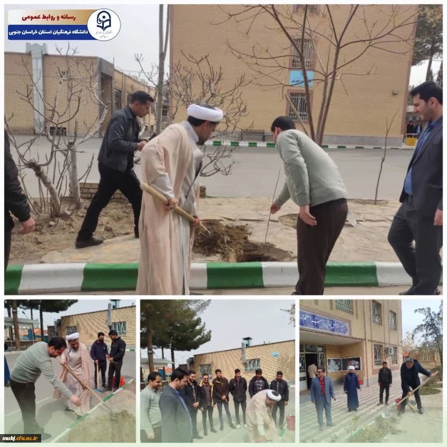 کاشت درخت به مناسبت روز درختکاری 2