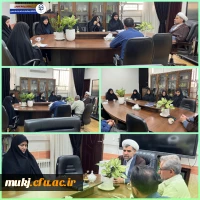 دیدارِ نوروزی با دکتر اکبری مطلق رئیس امور پردیس های دانشگاه فرهنگیان استان خراسان جنوبی  2