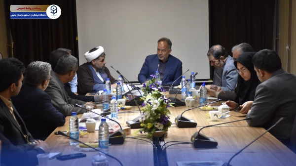 دیدار و بازدید مرتضوی سرپرست اداره کل آموزش و پرورش استان خراسان جنوبی و معاونان از دانشگاه فرهنگیان استان خراسان جنوبی  2