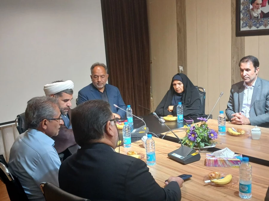 دیدار و بازدید مرتضوی سرپرست اداره کل آموزش و پرورش استان خراسان جنوبی و معاونان از دانشگاه فرهنگیان استان خراسان جنوبی  4