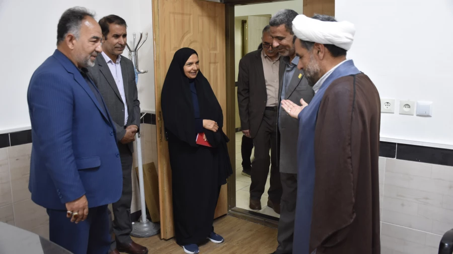 دیدار و بازدید مرتضوی سرپرست اداره کل آموزش و پرورش استان خراسان جنوبی و معاونان از دانشگاه فرهنگیان استان خراسان جنوبی  9