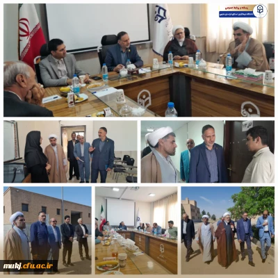 بازدید و دیدار گنجی؛ مشاور عالی رئیس دانشگاه فرهنگیان از مرکز آموزش عالی شهید مدرس قائن