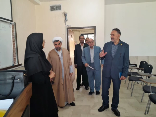 بازدید و دیدار گنجی؛ مشاور عالی رئیس دانشگاه فرهنگیان از مرکز آموزش عالی شهید مدرس قائن 4