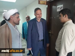 بازدید و دیدار گنجی؛ مشاور عالی رئیس دانشگاه فرهنگیان از مرکز آموزش عالی شهید مدرس قائن 5