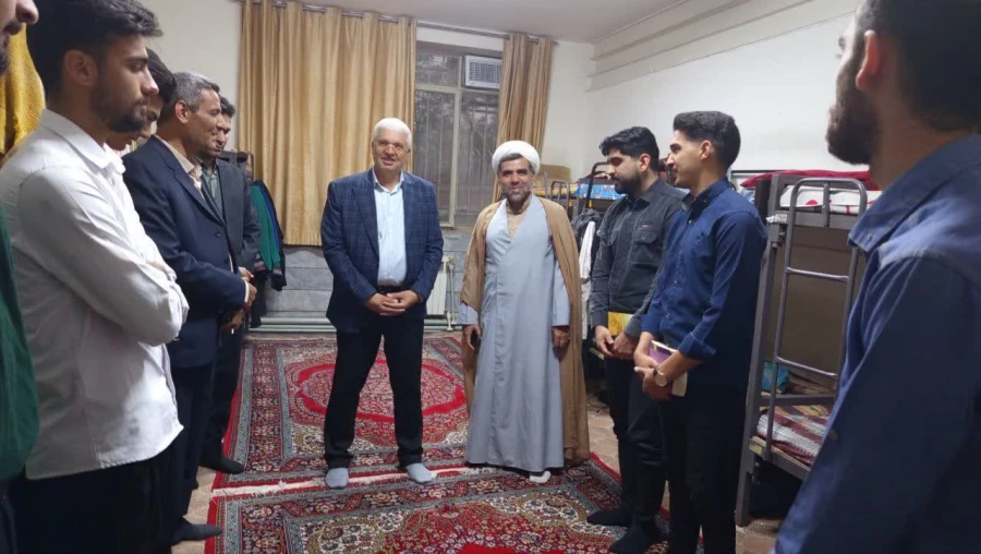 بازدید شرافتی راد؛ معاون سیاسی، امنیتی و اجتماعی استانداری از پردیس شهید باهنر بیرجند : 4