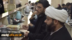 دیدار صمیمانه یِ آیت الله عبادی نماینده ولی فقیه در استان خراسان جنوبی به مناسبت ولادت حضرت معصومه (س) و روز دختر با کارکنان، اساتید و دانشجومعلمان دانشگاه فرهنگیان خراسان جنوبی  3