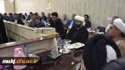 دیدار صمیمانه یِ آیت الله عبادی نماینده ولی فقیه در استان خراسان جنوبی به مناسبت ولادت حضرت معصومه (س) و روز دختر با کارکنان، اساتید و دانشجومعلمان دانشگاه فرهنگیان خراسان جنوبی  5