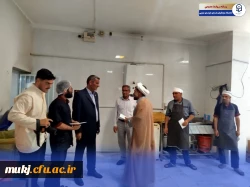 تقدیر از کارگزاران بخش خدمات ( طبخ و توزیع ) در پردیس شهید باهنر 2