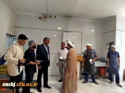 تقدیر از کارگزاران بخش خدمات ( طبخ و توزیع ) در پردیس شهید باهنر 3