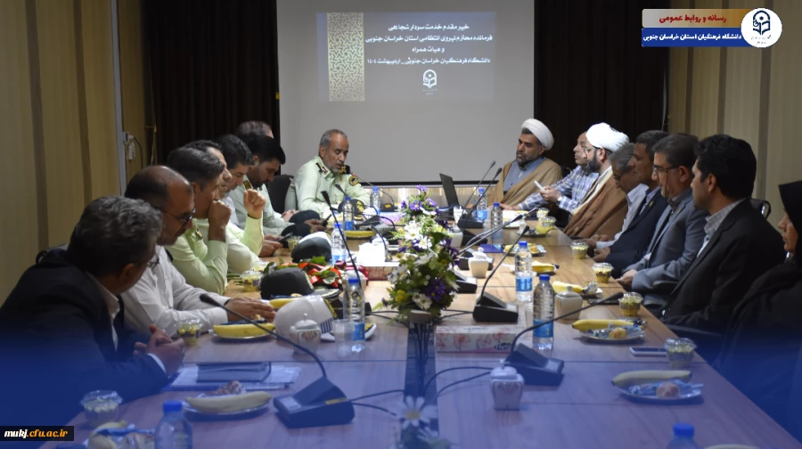 وجود آرامش و امنیت در استان خراسان جنوبی، قطعا نشانه حضور همکاران نیروی انتظامی است 2