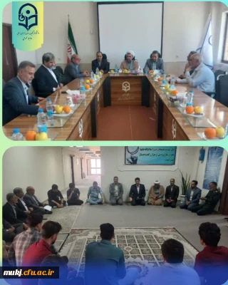 بررسی مسائل و گفت و گوی دانشجویی در مرکز آموزش عالی شهید مدرس قائنات