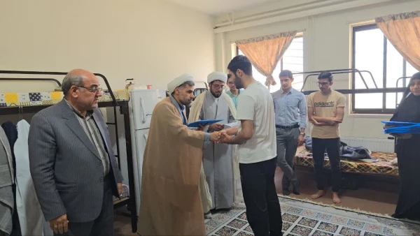 حضور مدیریت امور پردیس های دانشگاه فرهنگیان خراسان جنوبی در سراهای خوابگاهیِ مرکز آموزش عالی شهید مدرس قائن 7