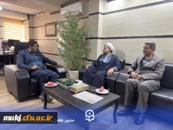 در راستای همکاری ها و افزایش  تعاملات دانشگاه فرهنگیان استان خراسان جنوبی با سایر نهادها  3