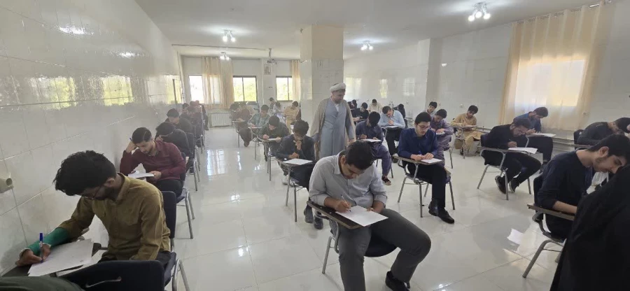 برگزاری امتحانات پایان نیم سال تحصیلی دوم دانشجو معلمان دانشگاه فرهنگیان خراسان جنوبی  6