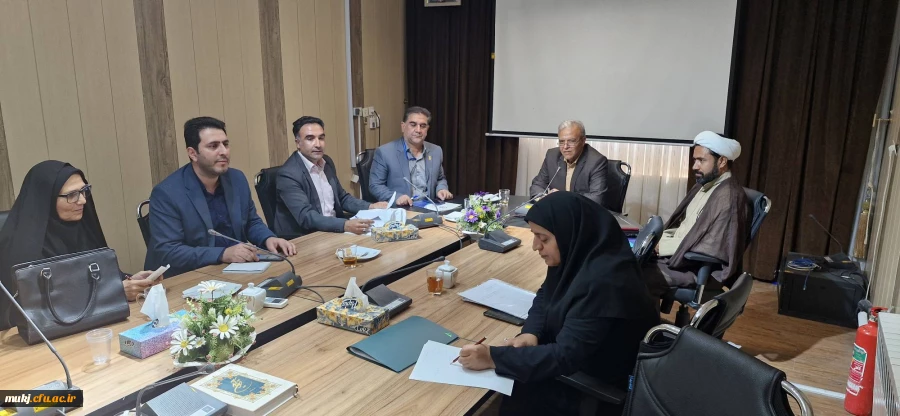 در راستای هماهنگی برای میزبانی دانشگاه فرهنگیان خراسان جنوبی در ششمین همایش دانش آموزش جغرافیا pck  3