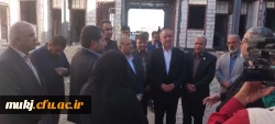  بازدید وزیر محترم آموزش و پرورش از پروژه جامع دانشگاه فرهنگیان خراسان جنوبی 2